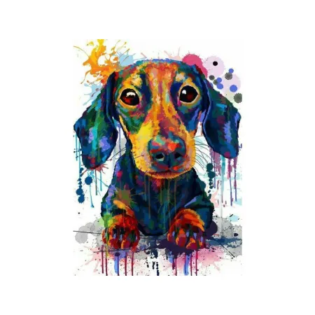 Haft Diamentowy, Obraz, Mozaika Diamentowa Diamond Painting, BIAŁY RUMAK Koń 30x40cm-1646323