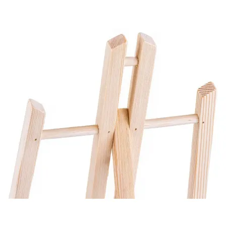 Drewniana Sztaluga Malarska, Stołowa, Trójnożna Malowanie Po Numerach-1646357