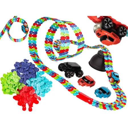 Elastyczny Tor Samochodowy, Wyścigowy 184 Elementy