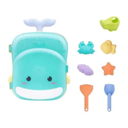 Zestaw Do Zabawy W Piasku, Walizka + Akcesoria Foremki Piaskownica-1646440