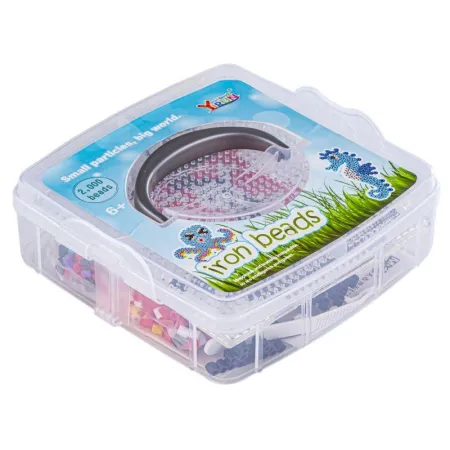 DUŻY Haft Diamentowy, Obraz, Mozaika Diamentowa Diamond Painting, ABSTRAKCYJNY KOŃ 40x40cm-1646529