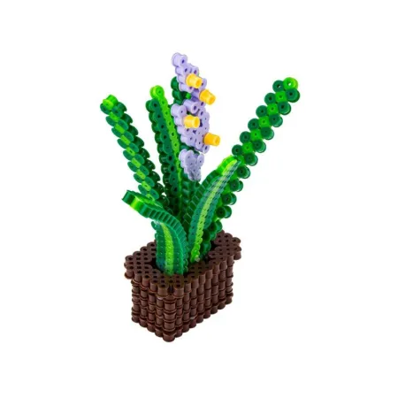 Koraliki do prasowania Wersja 3D, Szablon Kwiatek Wrzos Lawenda, Saszetka, Prasowanka-1646566