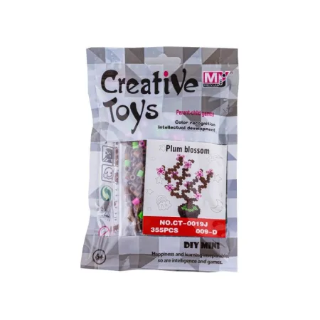 Koraliki do prasowania Wersja 3D, Szablon Kwitnące Drzewo, Saszetka, Prasowanka-1646584