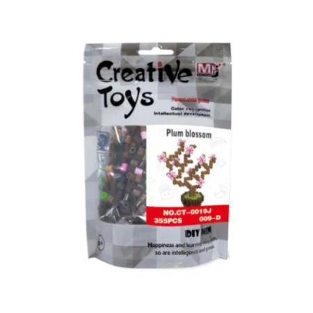 Koraliki do prasowania Wersja 3D, Szablon Kwitnące Drzewo, Saszetka, Prasowanka-1646591