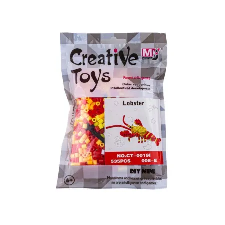 Koraliki do prasowania Wersja 3D, Szablon HOMAR, Saszetka, Prasowanka-1646631