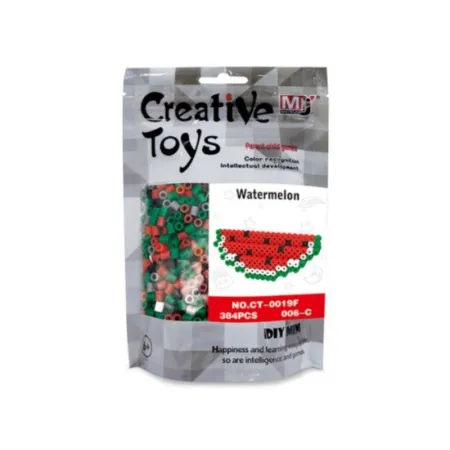 Koraliki do prasowania Wersja 3D, Szablon ARBUZ Owoce, Saszetka, Prasowanka-1646688