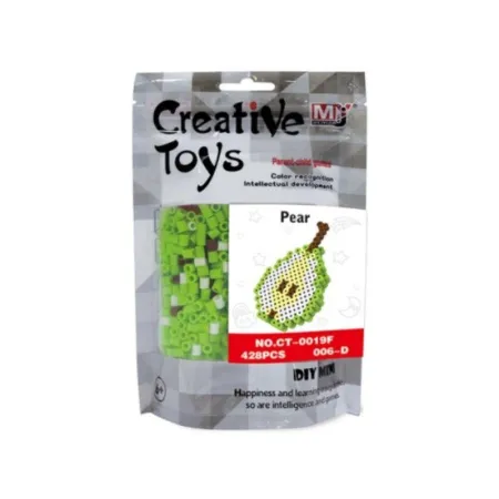 Koraliki do prasowania Wersja 3D, Szablon GRUSZKA Owoce, Saszetka, Prasowanka-1646701