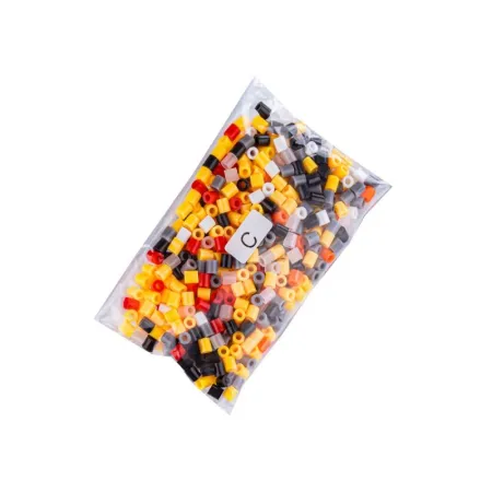 Koraliki do prasowania Wersja 3D, BULDOŻER, SPYCH, Saszetka, Prasowanka-1646723