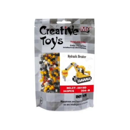 Koraliki do prasowania Wersja 3D, KOPARKA MŁOT, Saszetka, Prasowanka-1646757