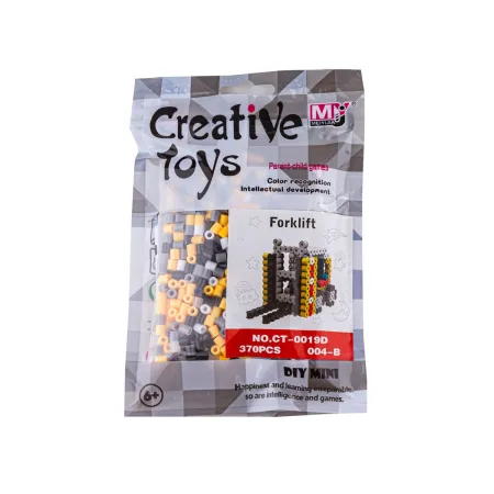 Koraliki do prasowania Wersja 3D, WÓZEK WIDŁOWY, WIDLAK, Saszetka, Prasowanka-1646767