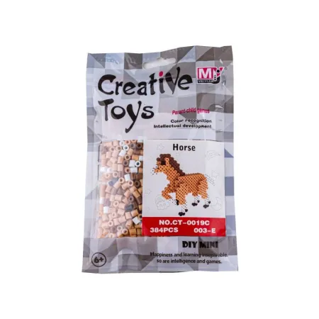 Koraliki do prasowania Wersja 3D, KOŃ, KONIK, Saszetka, Prasowanka-1646778