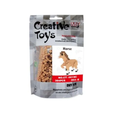 Koraliki do prasowania Wersja 3D, KOŃ, KONIK, Saszetka, Prasowanka-1646786