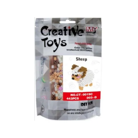 Koraliki do prasowania Wersja 3D, OWIECZKA, OWCA, BARANEK, Saszetka, Prasowanka-1646836