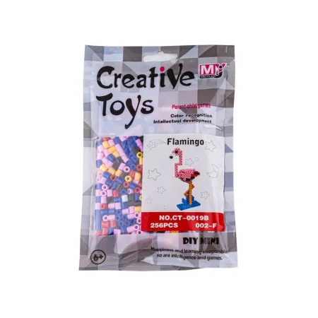 Koraliki do prasowania Wersja 3D, FLAMING Ptak, Saszetka, Prasowanka-1646838