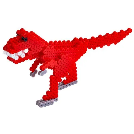 Koraliki do prasowania Wersja 3D, TYRANOZAUR, T-REX, DINOZAUR, Saszetka, Prasowanka-1646893