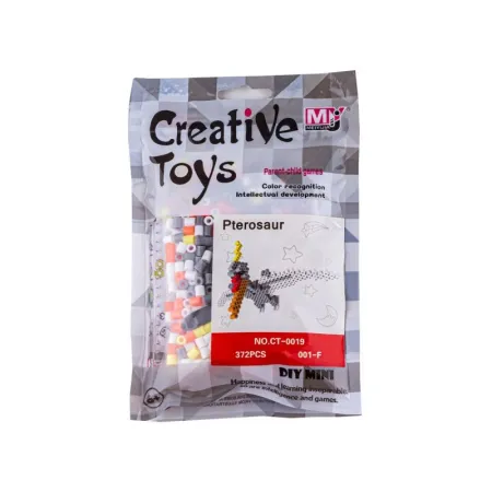 Koraliki do prasowania Wersja 3D, PTERODAKTYL, DINOZAUR, Saszetka, Prasowanka-1646928