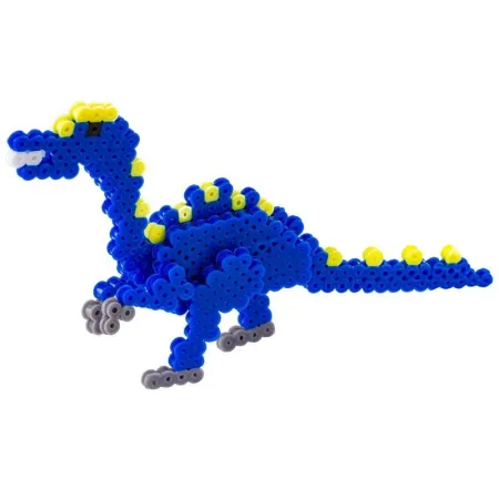 Koraliki do prasowania Wersja 3D, VELOCIRAPTOR, DINOZAUR, Saszetka, Prasowanka-1646938