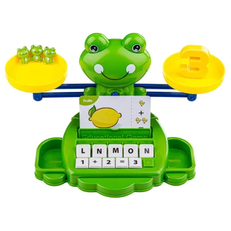 Gra Nauka Liczenia Oraz Angielskiego - Równoważnia Waga Szalkowa Żabka Żaba - Frog Balance-1647003