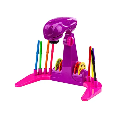 Projektor, Rzutnik Do Nauki Rysowania Malowania + Akcesoria RÓŻOWY-1647029