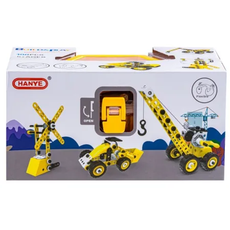 Klocki Konstrukcyjne, Maszyny, Pojazdy Budowlane, Auto, Samochód Do Rozkręcania I Skręcania 8w1-1647036