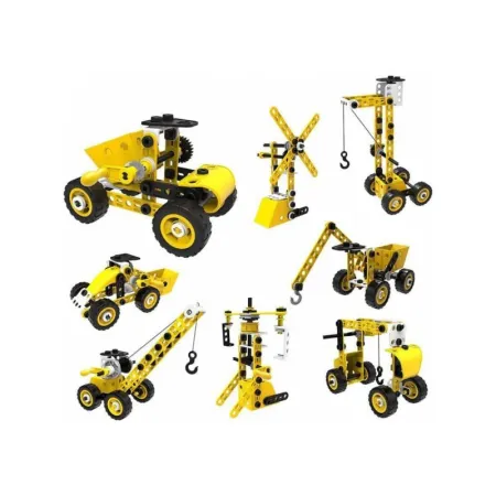 Klocki Konstrukcyjne, Maszyny, Pojazdy Budowlane, Auto, Samochód Do Rozkręcania I Skręcania 8w1-1647043