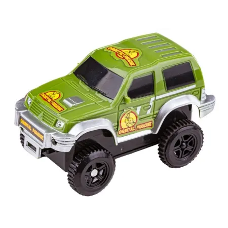 Duży Tor Samochodowy, Wyścigowy - Park Dinozaurów 270 El. ( 240 + 30 )-1647062