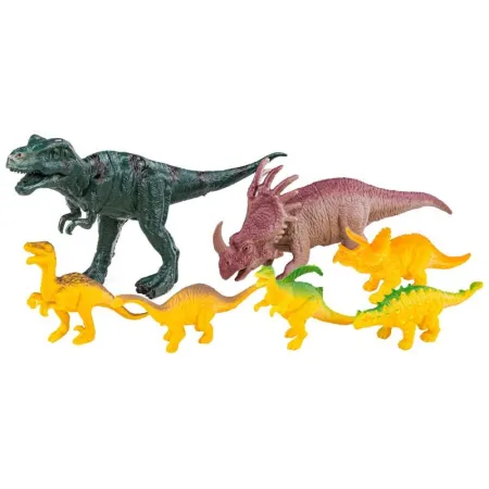 Duży Tor Samochodowy, Wyścigowy - Park Dinozaurów 270 El. ( 240 + 30 )-1647063