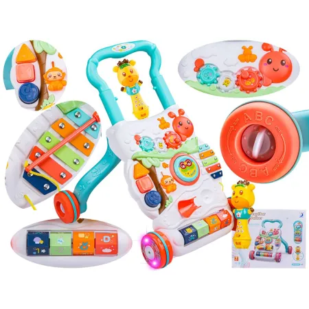 Edukacyjny Chodzik Jeździk Muzyczny, Pchacz