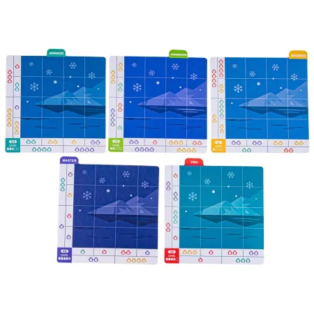 Gra Sudoku, Edukacyjne Puzzle, Klocki, Logiczna Układanka Pingwiny-1647146