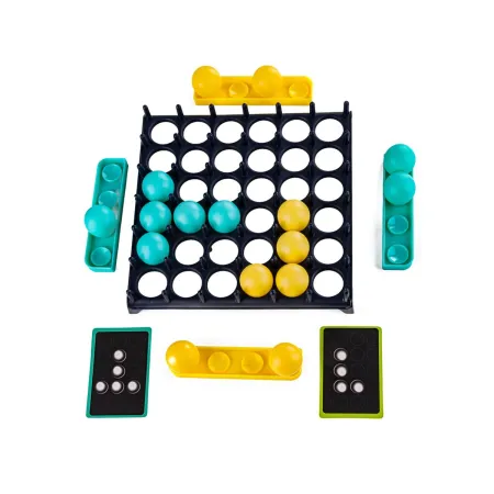 Rodzinna Gra Zręcznościowa BOUNCE GAME, Układanka, Karty, Piłeczki-1647155