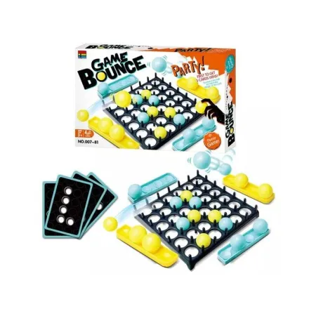 Rodzinna Gra Zręcznościowa BOUNCE GAME, Układanka, Karty, Piłeczki-1647160