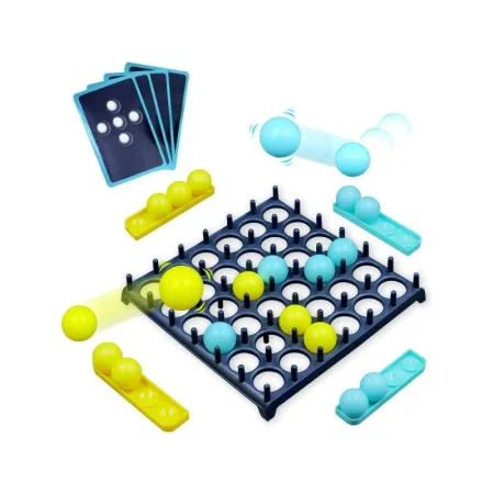 Rodzinna Gra Zręcznościowa BOUNCE GAME, Układanka, Karty, Piłeczki-1647167