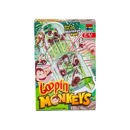 Gra Zręcznościowa Typu Bierki, Loopin Monkeys, SPADAJĄCE MAŁPKI-1647170