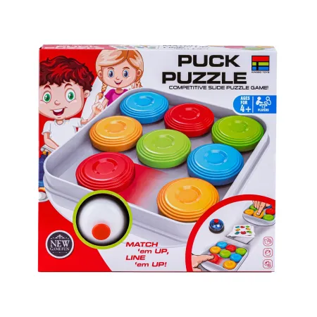 Gra Logiczna SZYBKIE KRĄŻKI Puck Puzzle Karty, Dzwonek, Zręcznościowa-1647186