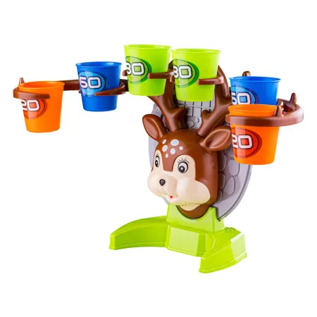 Gra Zręcznościowa Rzucanie Piłeczką Piłką Do Kosza Do Celu, Jelonek + Akcesoria,  Deer Bounce Game-1647215