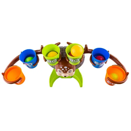 Gra Zręcznościowa Rzucanie Piłeczką Piłką Do Kosza Do Celu, Jelonek + Akcesoria,  Deer Bounce Game-1647219