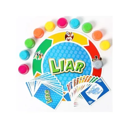 Gra Rodzinna Kłamca, Kłamczuch, LIAR, Karty, Pinokio Okulary I Nos-1647229