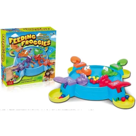 Gra Planszowa Karmienie Żabek, Głodne Żabki Jak Hipcie Feeding Froggies-1647238