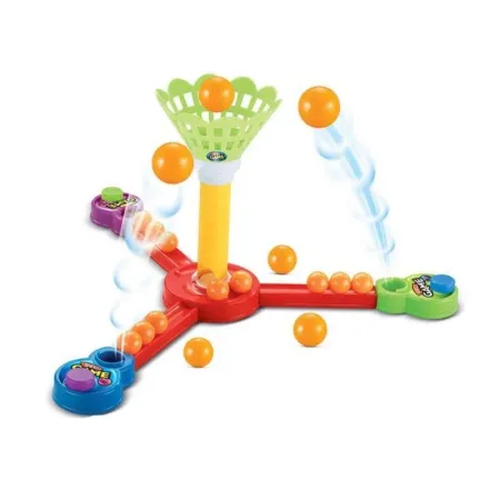 Gra Zręcznościowa Skaczące Kulki, Piłeczki, Rzut Do Kosza Pchełki-1647261