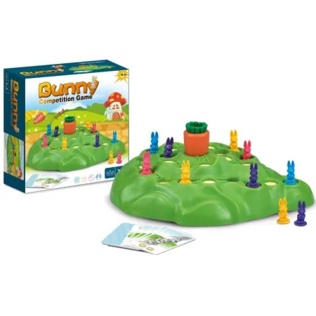 Rodzinna Gra Planszowa WYŚCIGI KRÓLICZKÓW, Wyścig Po Marchewkę, Bunny Game-1647270