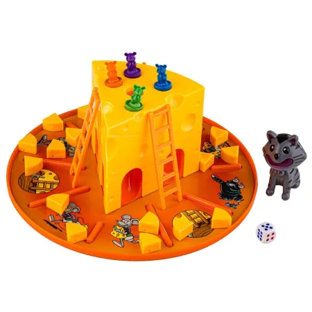 Rodzinna Gra KOT I MYSZY Złap Ser, Drabinki, Cat and Mouse-1647274