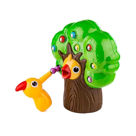 Gra zręcznościowa, Magnetyczny Dzięcioł I Robaczki - DRZEWKO Złap Robaczka  NOWA WERSJA-1647356