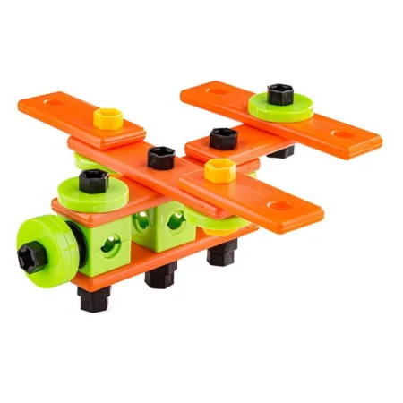 Klocki konstrukcyjne W Kuferku, Kreatywna Układanka 82 El, Narzędzia-1647463