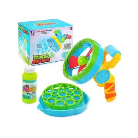 Maszynka Automat Do Puszczania Baniek Mydlanych, Wiatrak, Płyn, Bańki Mydlane-1647466