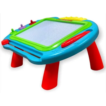 Tablica Edukacyjna, Magnetyczna 2w1, Znikopis, Stolik Pisak Stempelki-1647535