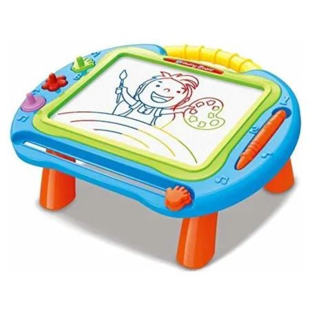 Tablica Edukacyjna, Magnetyczna 2w1, Znikopis, Stolik Pisak Stempelki-1647536