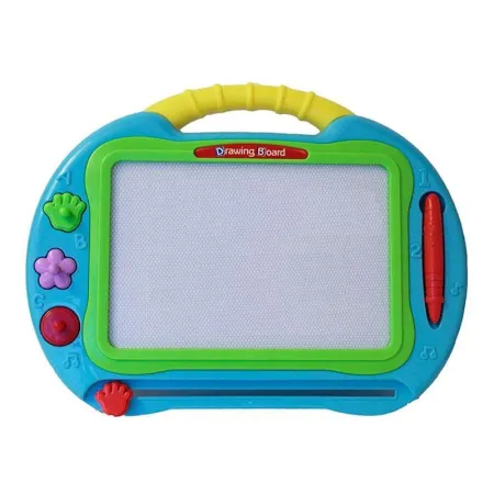 Tablica Edukacyjna, Magnetyczna 2w1, Znikopis, Stolik Pisak Stempelki-1647537