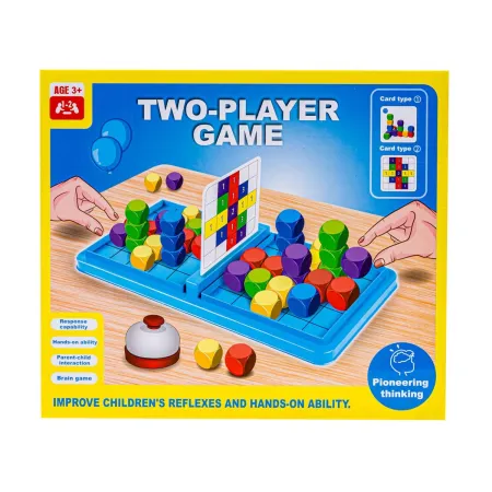 Logiczna Gra Na Refleks Klocki Karty Fiszki Two Player Game DWÓCH GRACZY-1647548