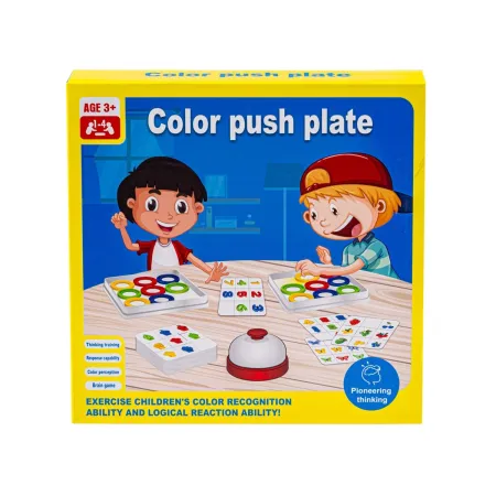 Edukacyjna Gra Dopasuj Kolory Karty Color Push Plate Kto Pierwszy Szybkie Krążki-1647588