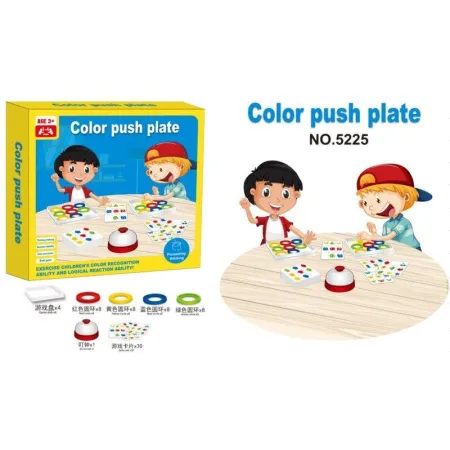 Edukacyjna Gra Dopasuj Kolory Karty Color Push Plate Kto Pierwszy Szybkie Krążki-1647596